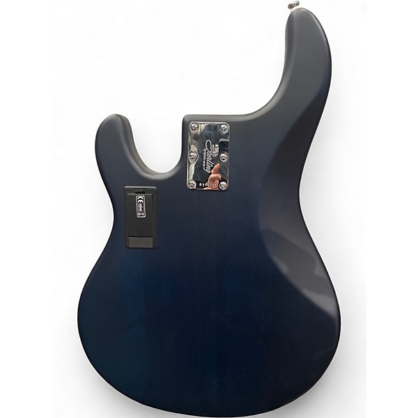Used Sterling by Music Man Sting Ray 5 Flat Blue Electric Bass Guitar