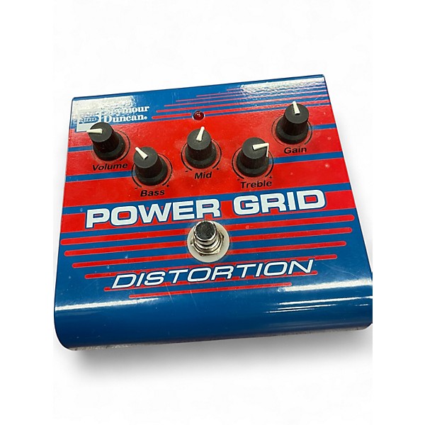 Used Seymour Duncan SFX08 Power Grid Distortion Effect Pedal