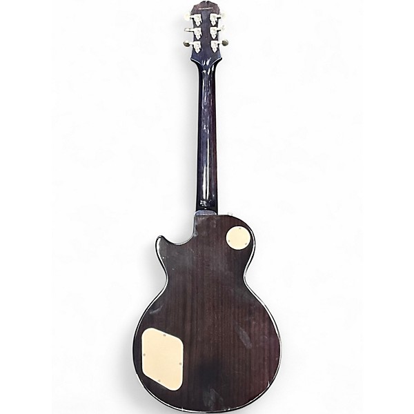 Used Epiphone Les Paul Standard Sapphire Blue Trans Solid Body Electric Guitar