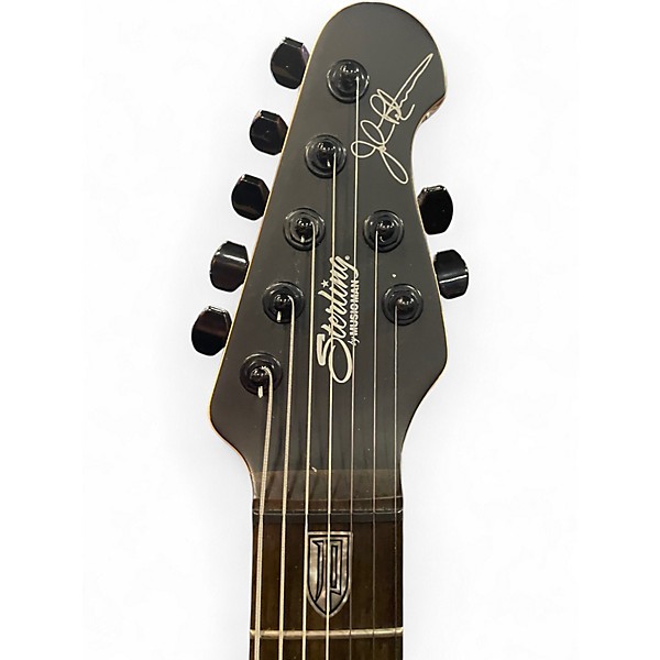 Used Sterling by Music Man JP70 John Petrucci Signature Black Solid Body Electric Guitar