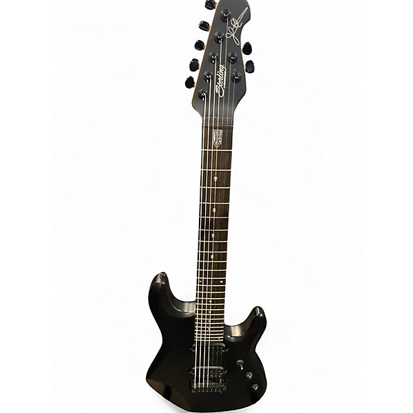 Used Sterling by Music Man JP70 John Petrucci Signature Black Solid Body Electric Guitar