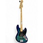 Used Fender player II jazz BASS FIGURED Blue Burst Electric Bass Guitar thumbnail