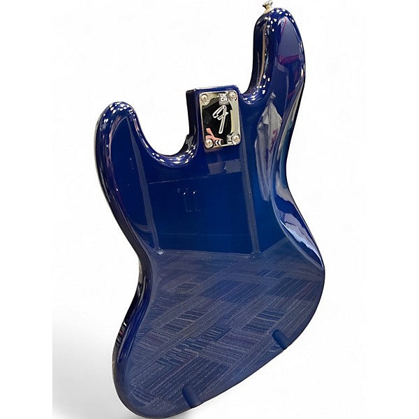 Used Fender player II jazz BASS FIGURED Blue Burst Electric Bass Guitar