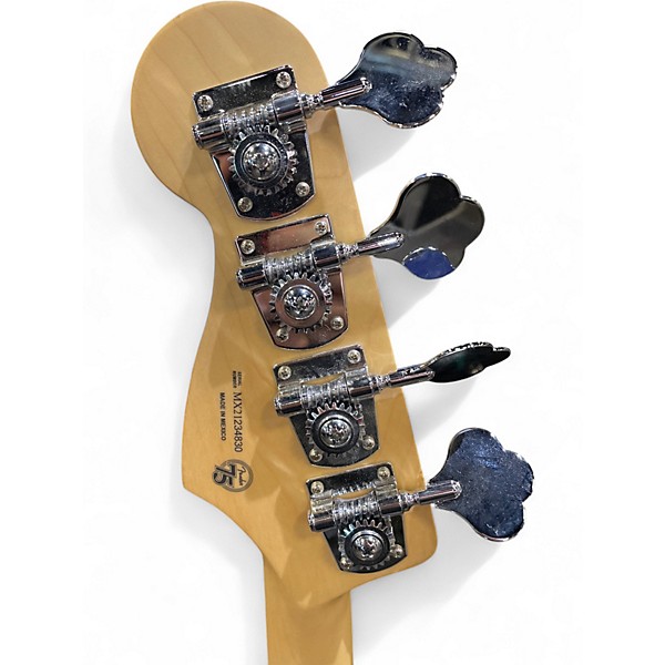 Used Fender player II jazz BASS FIGURED Blue Burst Electric Bass Guitar