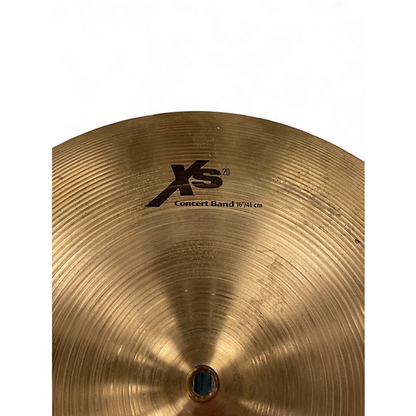 Used SABIAN 16in XS20 CONCERT BAND Cymbal