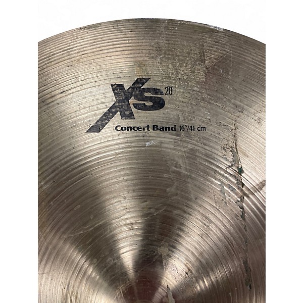 Used SABIAN 16in XS20 Marching Band Cymbal