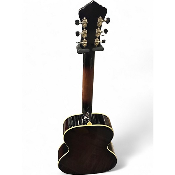 Used Recording King RR-41-VS Resonator Vintage Sunburst Acoustic Electric Guitar