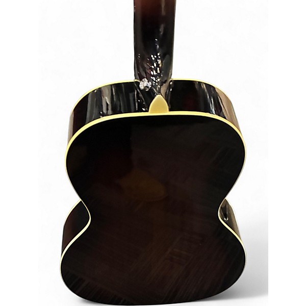 Used Recording King RR-41-VS Resonator Vintage Sunburst Acoustic Electric Guitar