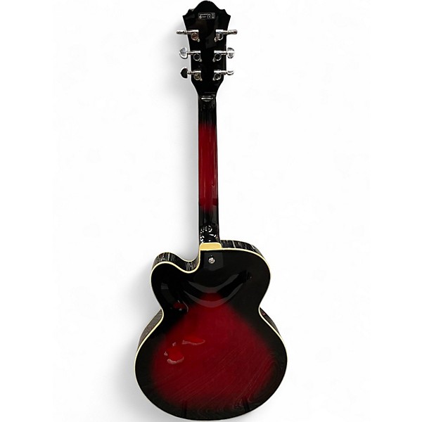 Used Ibanez AF75 Amber Hollow Body Electric Guitar