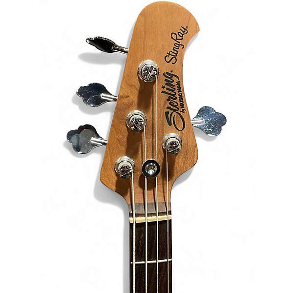 Used Sterling by Music Man Ray34 Heritage Cherry Sunburst Electric Bass Guitar