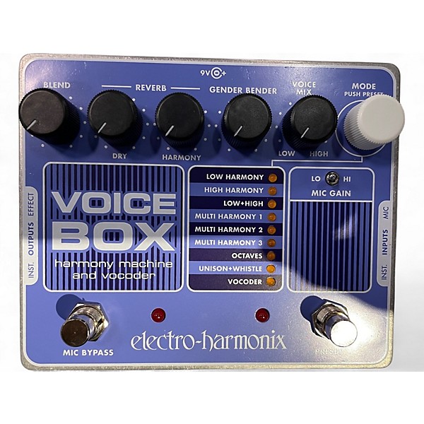 Used Electro-Harmonix Voicebox Vocal Harmony Vocoder Vocal Processor