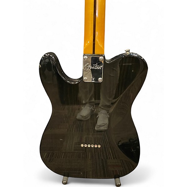 Used 2014 Fender Modern Player Telecaster TRANSPARENT GREY Solid Body Electric Guitar