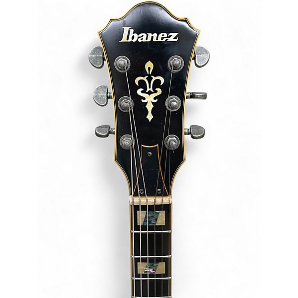 Used Ibanez Amv100fmd-ysl-12-01 Vintage Sunburst Hollow Body Electric Guitar