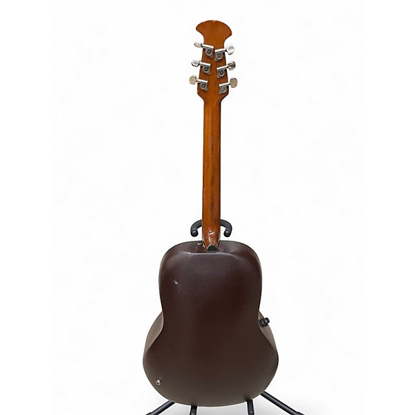 Used Ovation 1517 Natural Acoustic Electric Guitar