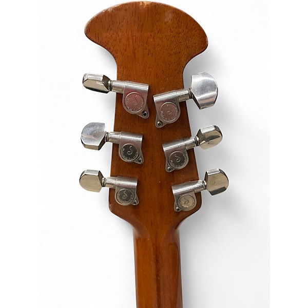 Used Ovation 1517 Natural Acoustic Electric Guitar