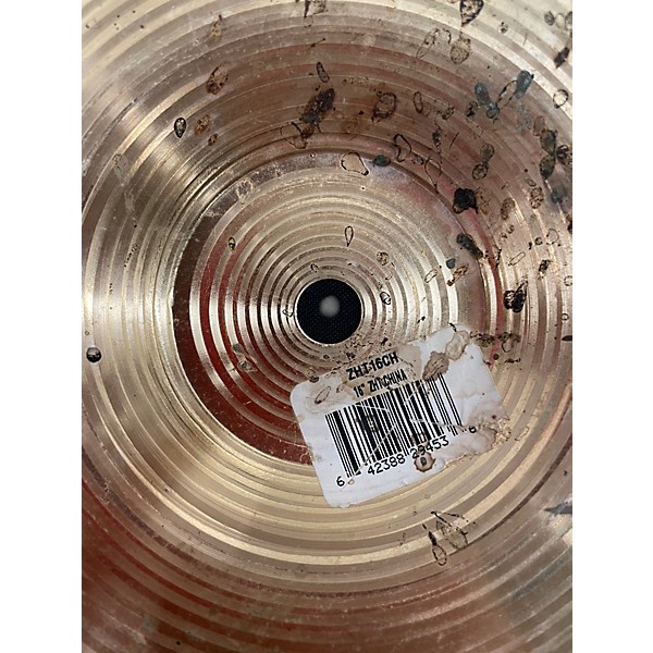 Used Zildjian 16in ZHT China Cymbal