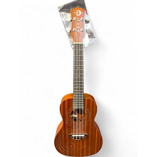 Used Luna maluhia peace Natural Ukulele