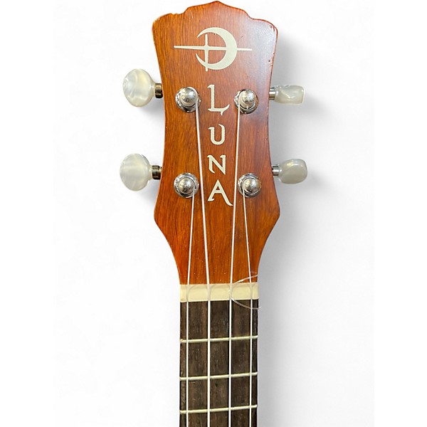 Used Luna maluhia peace Natural Ukulele