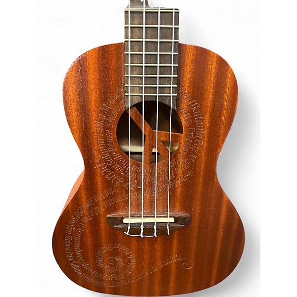 Used Luna maluhia peace Natural Ukulele