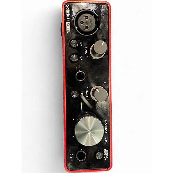 Used Focusrite Scarlett Solo Gen 3 Audio Interface