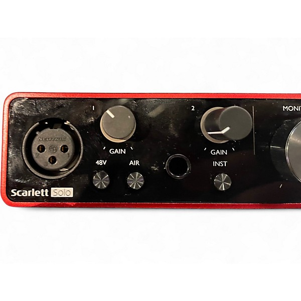 Used Focusrite Scarlett Solo Gen 3 Audio Interface