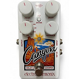 Used Electro-Harmonix Canyon Delay and Looper Effect Pedal