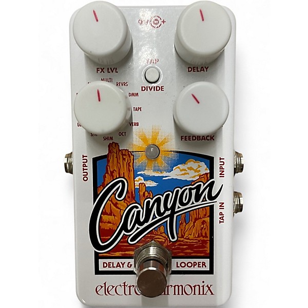 Used Electro-Harmonix Canyon Delay and Looper Effect Pedal