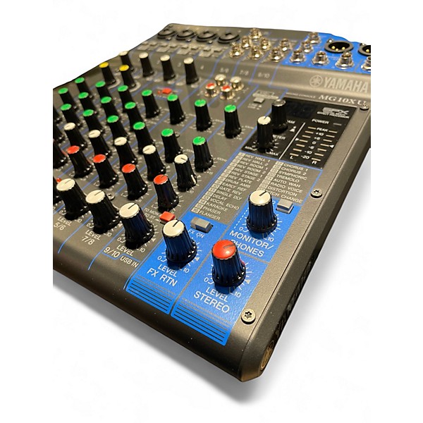 Used Yamaha MG10XU 10 Channel Mixer with Effects Unpowered Mixer