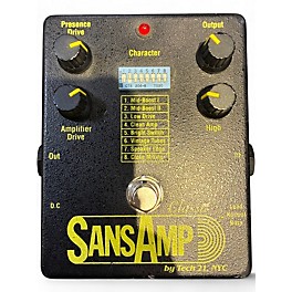 Used Tech 21 SANSAMP Effect Pedal