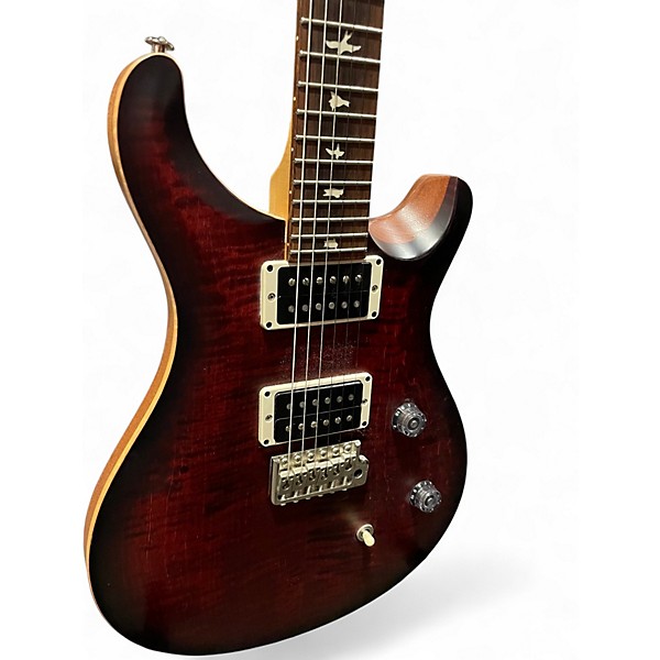 Used PRS CE24 FIRE RED BURST Solid Body Electric Guitar