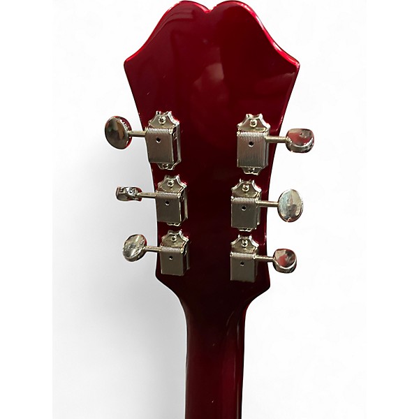 Used Epiphone Riviera E360TD Red Hollow Body Electric Guitar