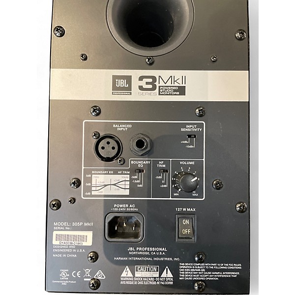 Used JBL 305P MK2 Powered Monitor