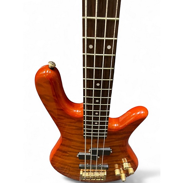 Used Spector NS Cherry Electric Bass Guitar