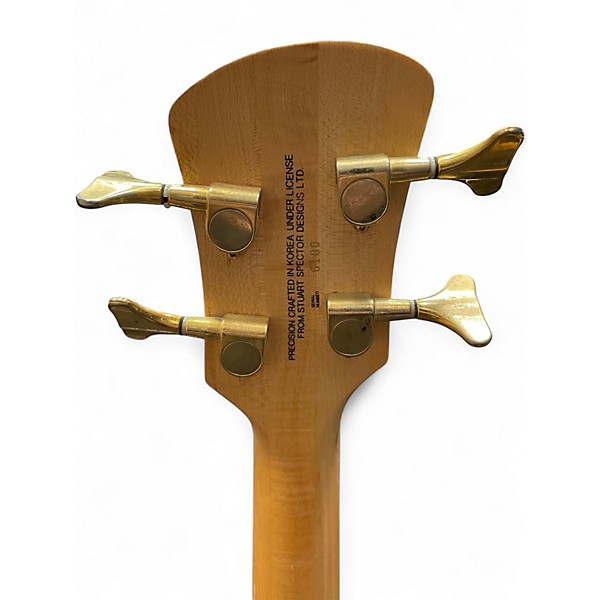 Used Spector NS Cherry Electric Bass Guitar