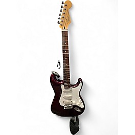 Used Fender MEXICAN Standard Stratocaster HSS Midnight Wine Solid Body Electric Guitar