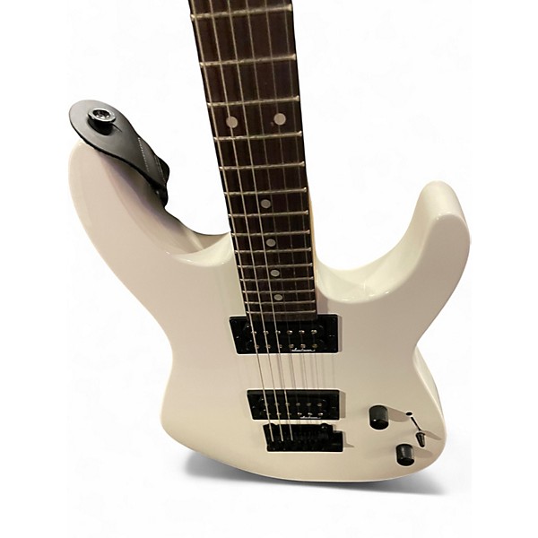 Used Jackson JS11 Snow White Hollow Body Electric Guitar