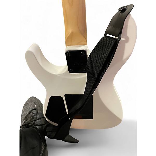 Used Jackson JS11 Snow White Hollow Body Electric Guitar