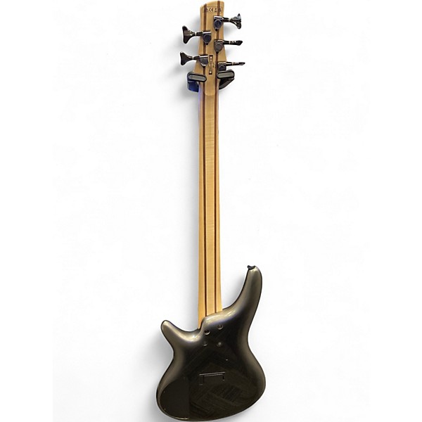 Used Ibanez SR305 5 String Silverburst Electric Bass Guitar