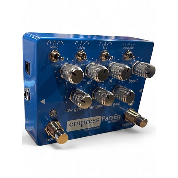 Used Empress Effects ParaEq with Boost EQ Pedal