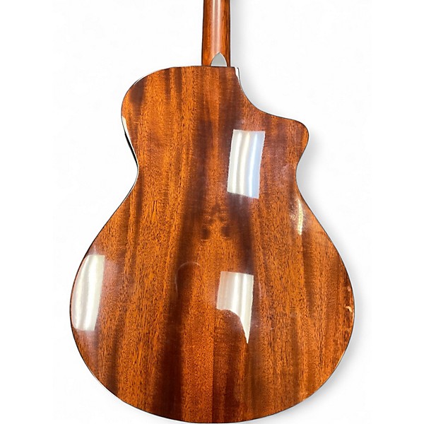 Used Breedlove Discovery S Concert LH Whiskey Burst Acoustic Electric Guitar