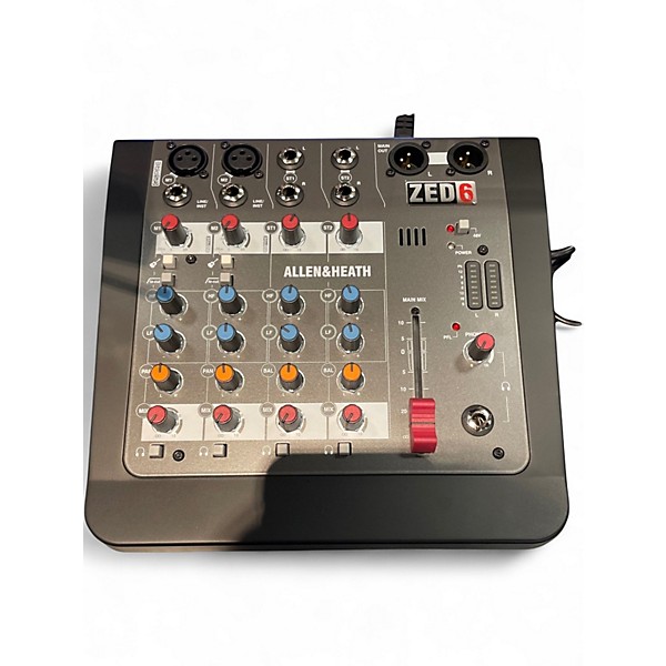 Used Allen & Heath zed 6 Unpowered Mixer