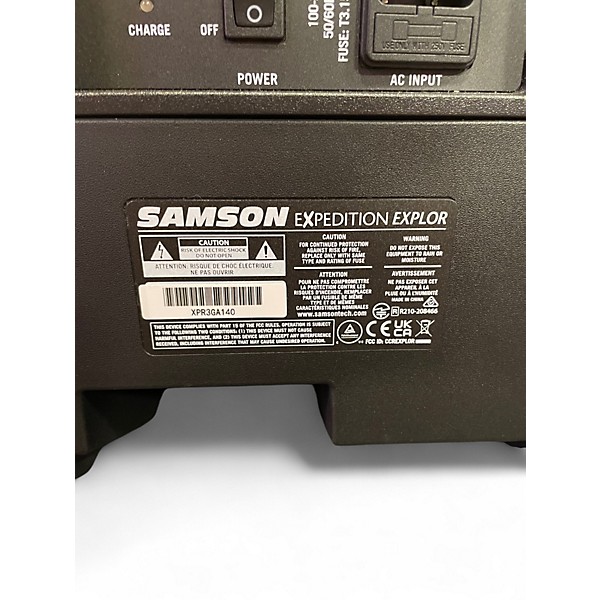 Used Samson Expedition Explor Powered Speaker