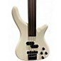 Used Rogue LX200BF White Electric Bass Guitar