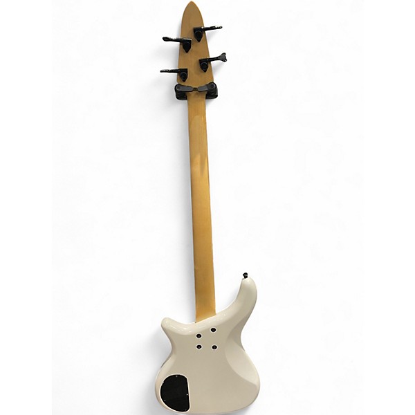 Used Rogue LX200BF White Electric Bass Guitar