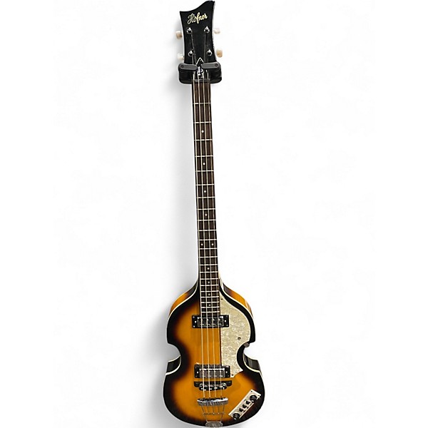 Used Hofner B-BASS ICON SERIES 3 Color Sunburst Electric Bass Guitar