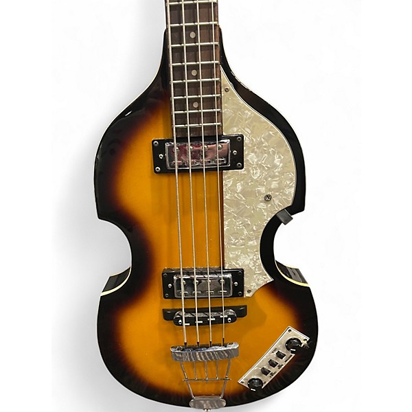 Used Hofner B-BASS ICON SERIES 3 Color Sunburst Electric Bass Guitar