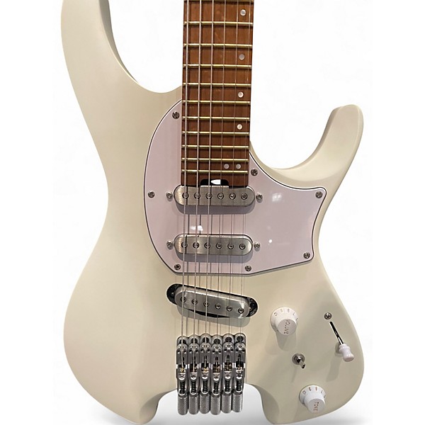 Used Ibanez chika Signature Electric Guitar White Electric Guitar