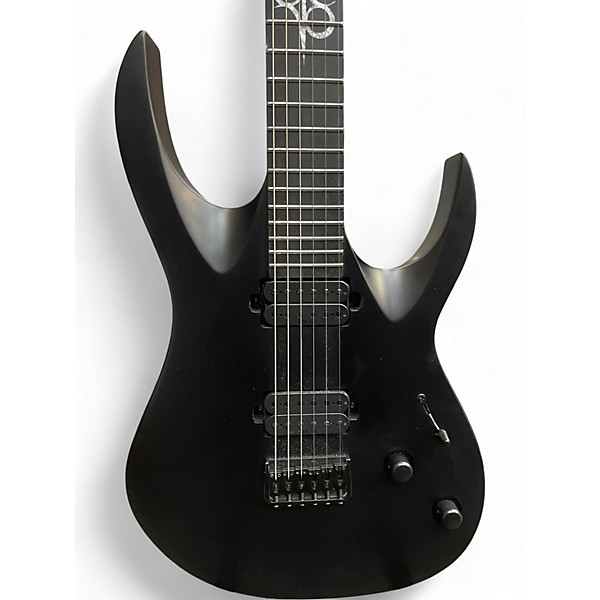 Used Solar Guitars a1.6 Satin Black Solid Body Electric Guitar