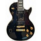 Used Epiphone LES PAUL CUSTOM P90 Black Solid Body Electric Guitar thumbnail