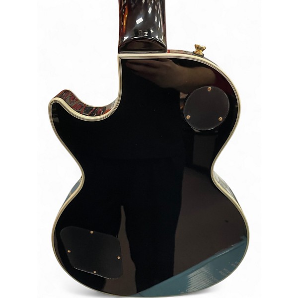 Used Epiphone LES PAUL CUSTOM P90 Black Solid Body Electric Guitar